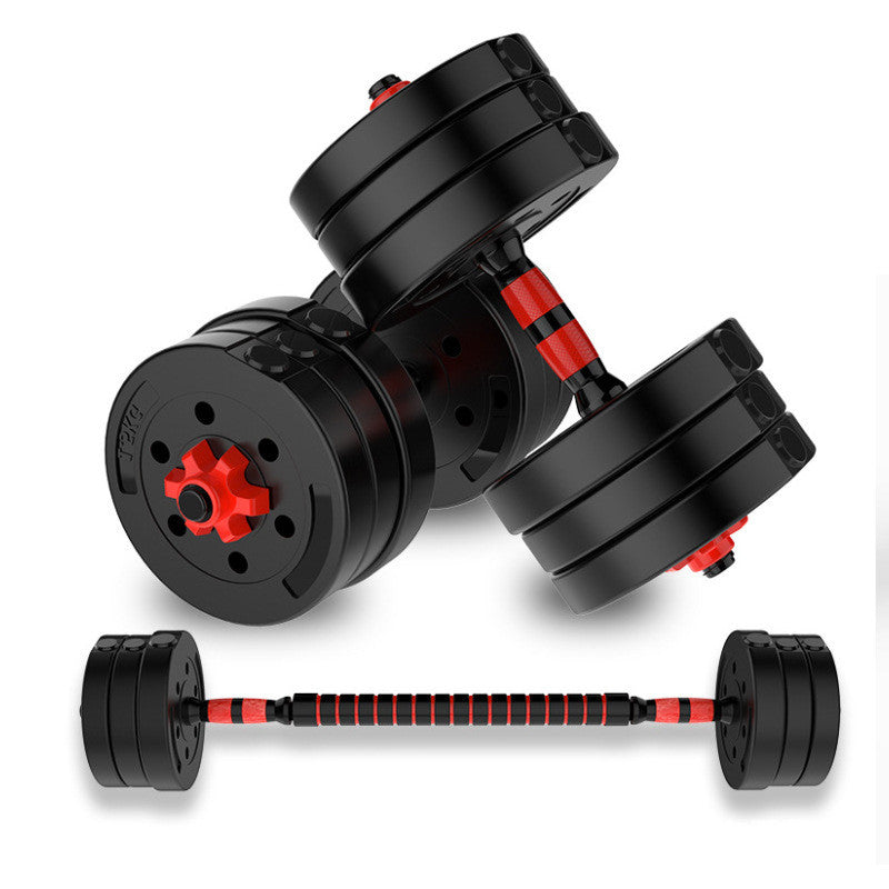 Adjustable and Removable Rubber-Coated Cement for Household Fitness Dumbbells