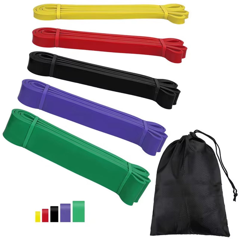 Elastic Rubber Bands Natural Latex, Unisex Expanders, Pilates Fitness Equipment, Resistance and Strength Training Extender