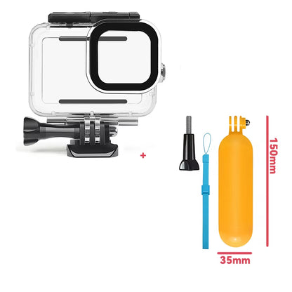 60M Waterproof Case for  Hero 13 12 11 10 9 Underwater Diving Housing Cover for Go Pro Hero 9 10 11 12 13 Accessories