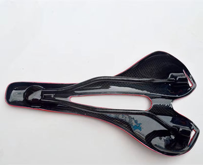 Cycling Saddle Full Carbon Fiber Mountain Bike Saddle Road Bicycle Cushion Red Bike Parts Mtb 275*143Mm