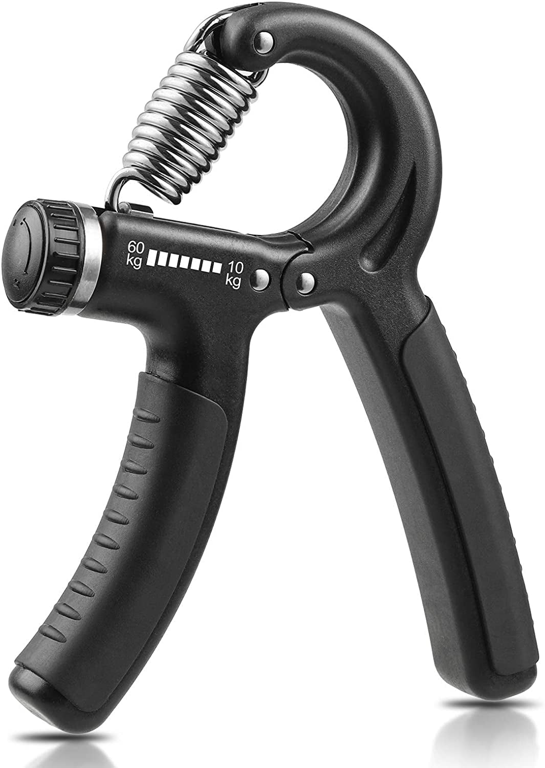 Hand Grip, Hand Grip Musculation, Résistance Réglable 22-132Lbs (10-60Kg), Pince De Musculation Antidérapante, Pour Athlètes Et Exercices De Récupération De La Main