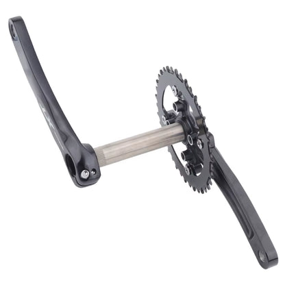 XT Hollowtech Mtb Crank Arms for Bicycle Crankset Integrated Candle Pe 2 Crowns Mountain Bike Connecting Rods 104 Bcd