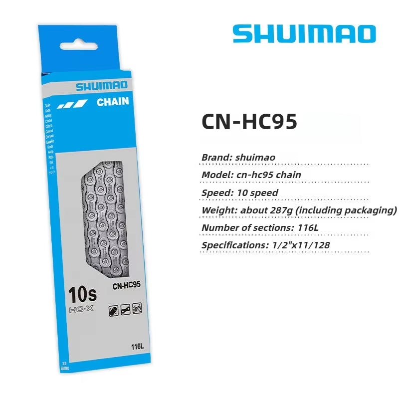 6/7/8/9/10/11/12 Speed Bicycle Chain 10V 11V 12V 116/126L MTB Mountain Bike Original Chains Bicycle Parts Bike Accessories