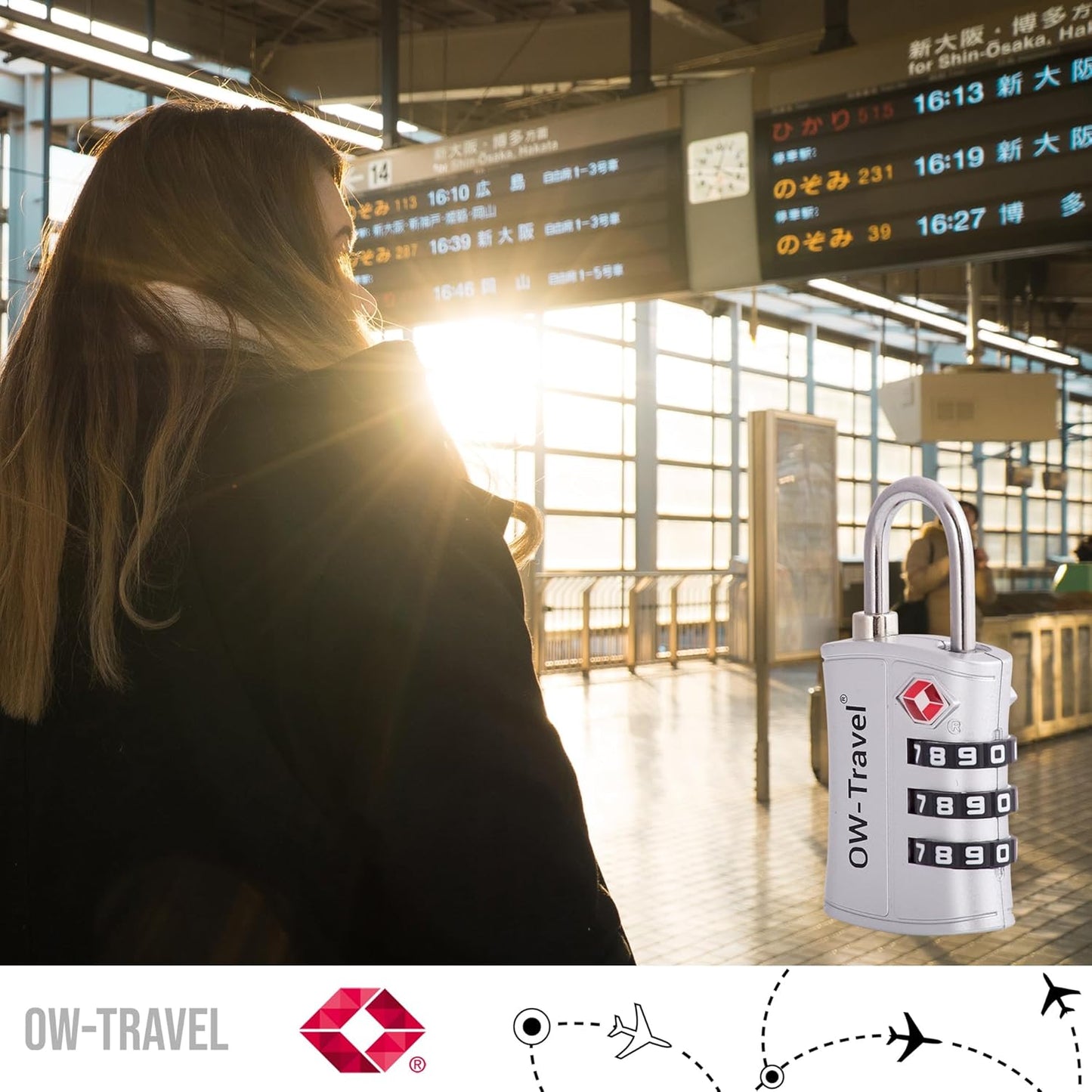 Cadenas TSA Pour Valise. Cadenas Code 3 Chiffres ABS Antivol Pour Bagages Casier Rangement Tente Camping.Bagages Combinaison Usa.Accessoires Voyage Avion. Serrure Valise 1 Argent