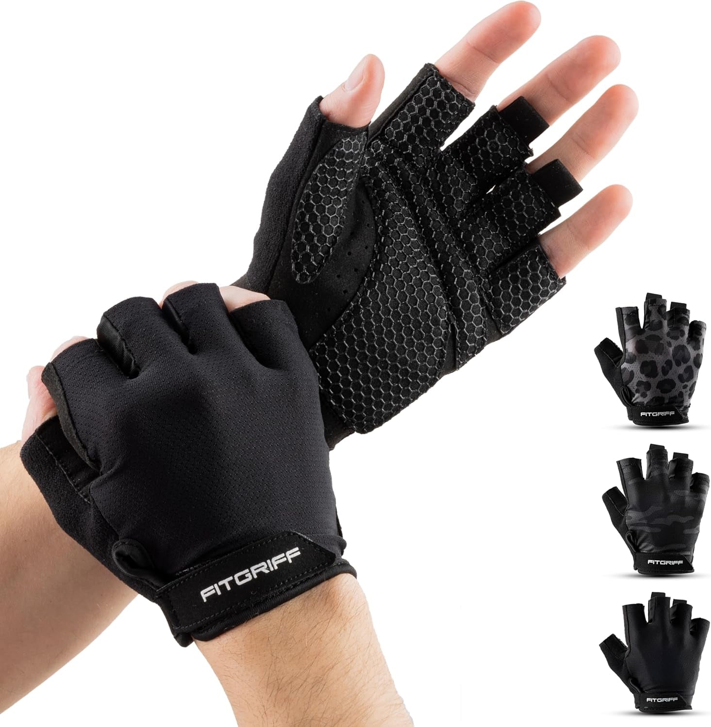 ® Gants Musculation Homme Et Femme (Rembourré) - Gants De Gym, Fitness, Sport, Halterophilie - Accessoires D'Entraînement