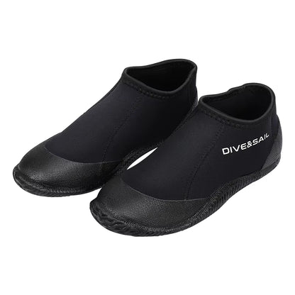 DIVE&SAIL 3Mm Neoprene Surf Dive Water Shoes Botas De Neopreno Low Cut Scuba Diving Wetsuit Boots for Men Women