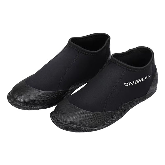 DIVE&SAIL 3Mm Neoprene Surf Dive Water Shoes Botas De Neopreno Low Cut Scuba Diving Wetsuit Boots for Men Women