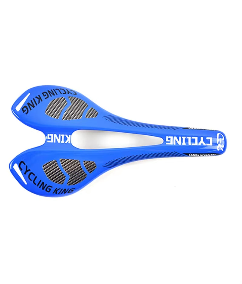 Cycling Saddle Full Carbon Fiber Mountain Bike Saddle Road Bicycle Cushion Red Bike Parts Mtb 275*143Mm