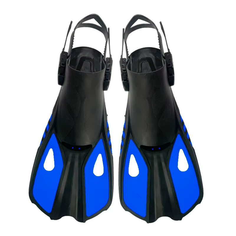 Diving Mask Fins and Snorkel Set Swim Diving Accessories anti Fog Tempered Lens Diving Mask Goggles