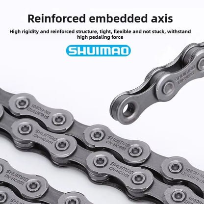 6/7/8/9/10/11/12 Speed Bicycle Chain 10V 11V 12V 116/126L MTB Mountain Bike Original Chains Bicycle Parts Bike Accessories