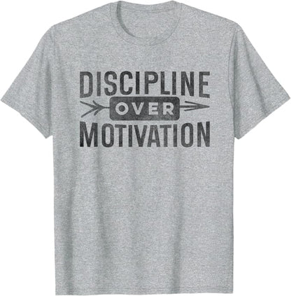 Discipline Dicton Inspirant T-Shirt