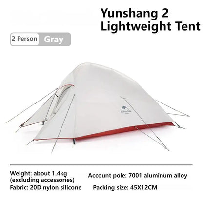 Camping Tent for 1 or 2 or 3 Persons with 3000mm or 4000mm waterproof
