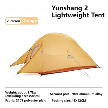 Camping Tent for 1 or 2 or 3 Persons with 3000mm or 4000mm waterproof