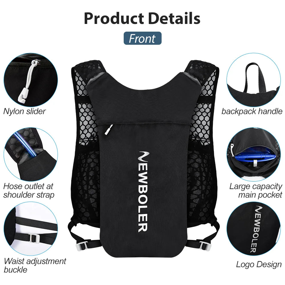 Hydration Vest Running Backpacks - Lightweight and Breathable 