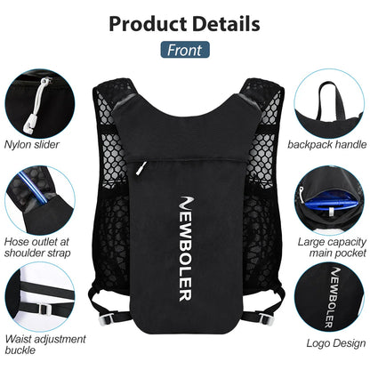 Hydration Vest Running Backpacks - Lightweight and Breathable 