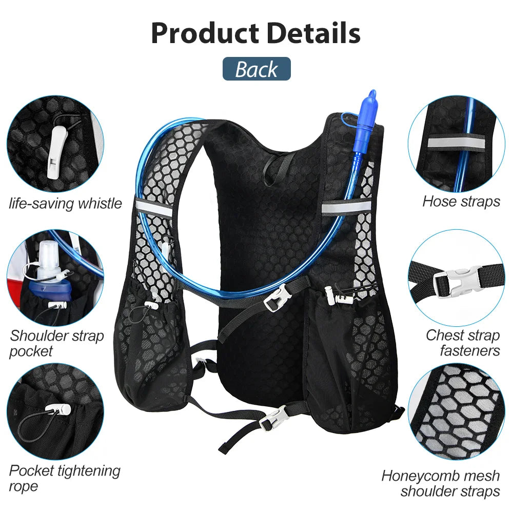 Hydration Vest Running Backpacks - Lightweight and Breathable 