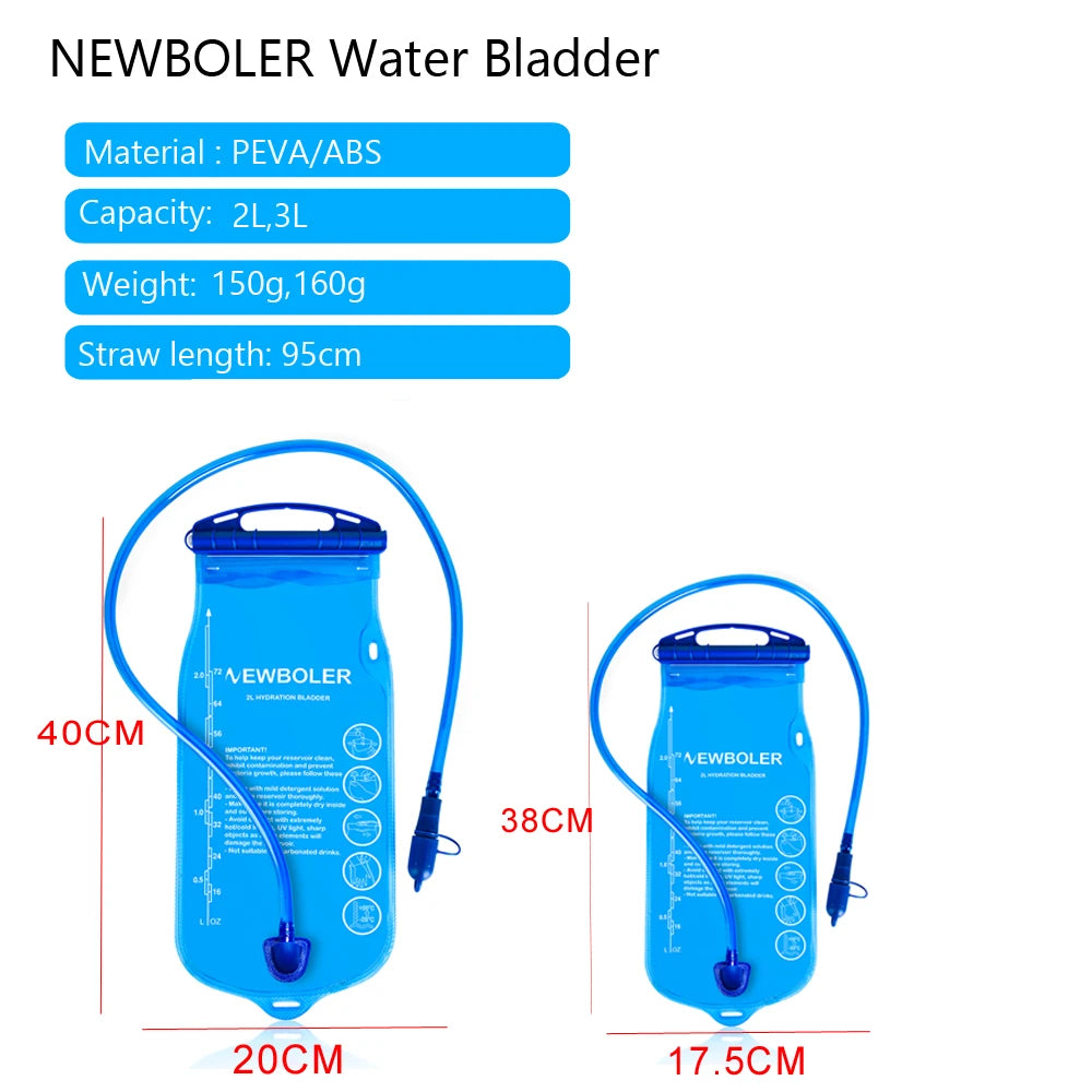 Water Reservoir Hydration  - 2L 3L Running Hydration Vest Backpack