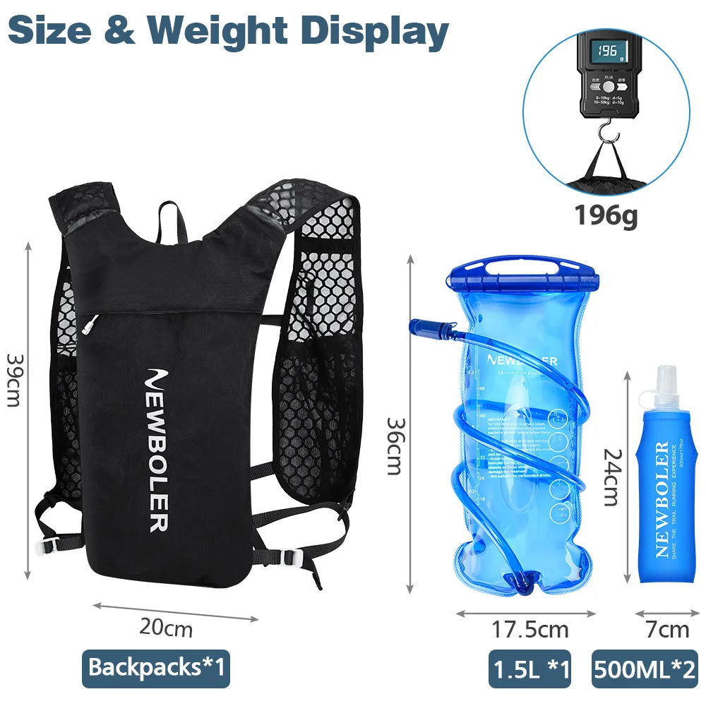 Hydration Vest Running Backpacks - Lightweight and Breathable 