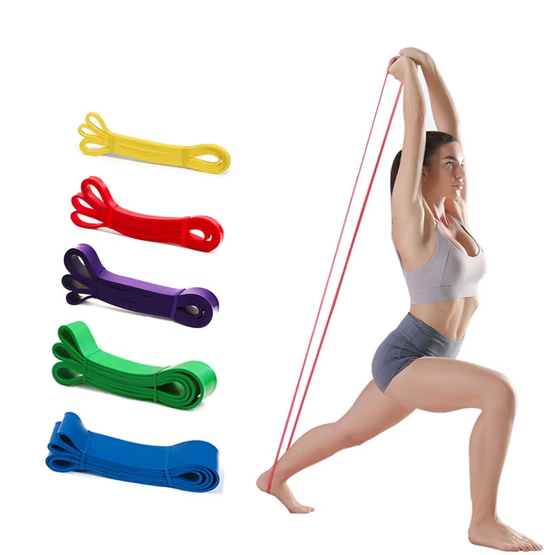 Elastic Rubber Bands Natural Latex, Unisex Expanders, Pilates Fitness Equipment, Resistance and Strength Training Extender