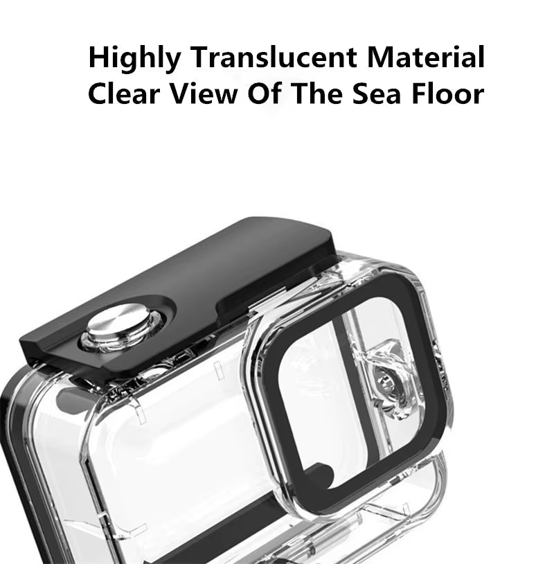 60M Waterproof Case for  Hero 13 12 11 10 9 Underwater Diving Housing Cover for Go Pro Hero 9 10 11 12 13 Accessories