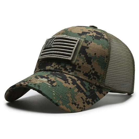 Spring and Summer New Mesh Breathable Personality Sticker Embroidery Women'S Baseball Cap Mesh Hat Men'S Outdoor Sunscreen Cap